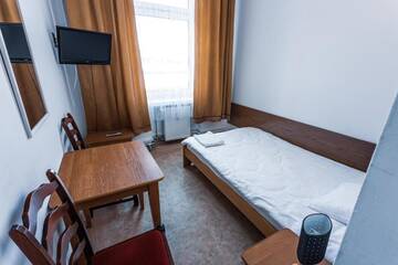 Фото номера Одноместный номер Хостелы Wist Hostel г. Бжеще 2